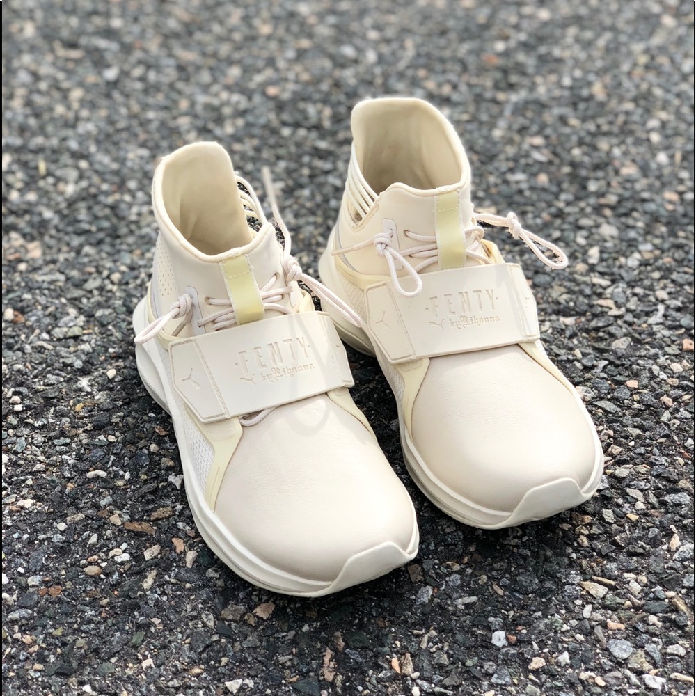 Puma Fenty by Rihanna White High Trainer Sneakers